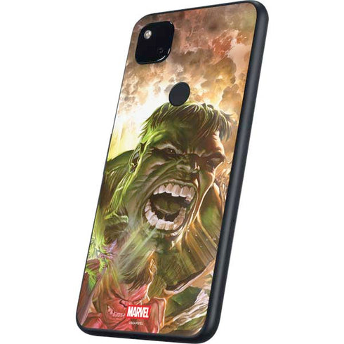 Marvel Hulk Savage Hulk Google Pixel 4a Skin